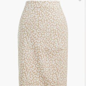 J. Crew Factory Basketweave Pencil Skirt Size 10